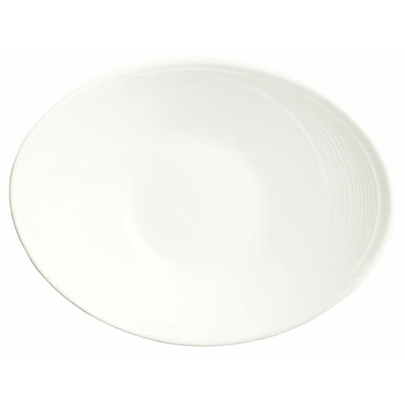 Silk Bowl, 10 oz., oval, 7-1/2"L x 5-3/4"W x 2-3/8"H