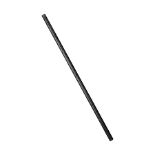 Agave Straw, 5.9", Black