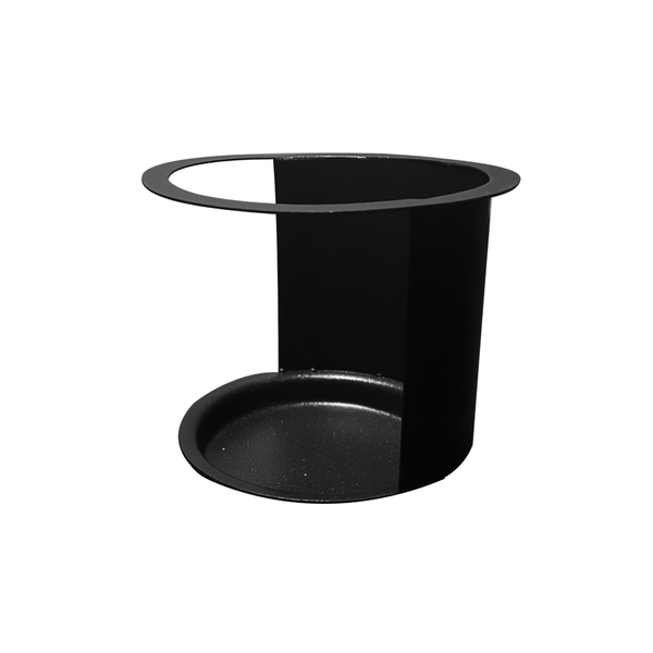 Rockwood Round Chafer Stand for 5 qt. Server, Titanium with Woodgrain Accents