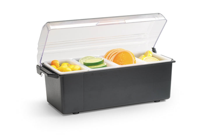Traex® Kondi-Keeper™ Plastic Condiment Dispensers with Pint Inserts