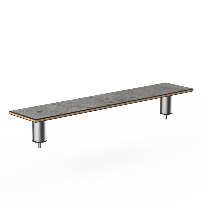 Classic Medium Low Shelf L 47.0" W 9.5" Modular