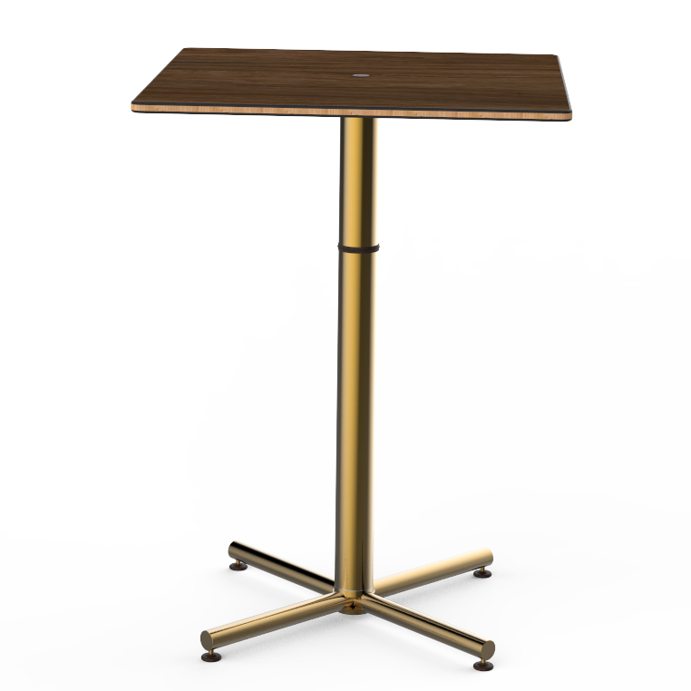 Square Bar Table L 30.0" W 30.0" Polo
