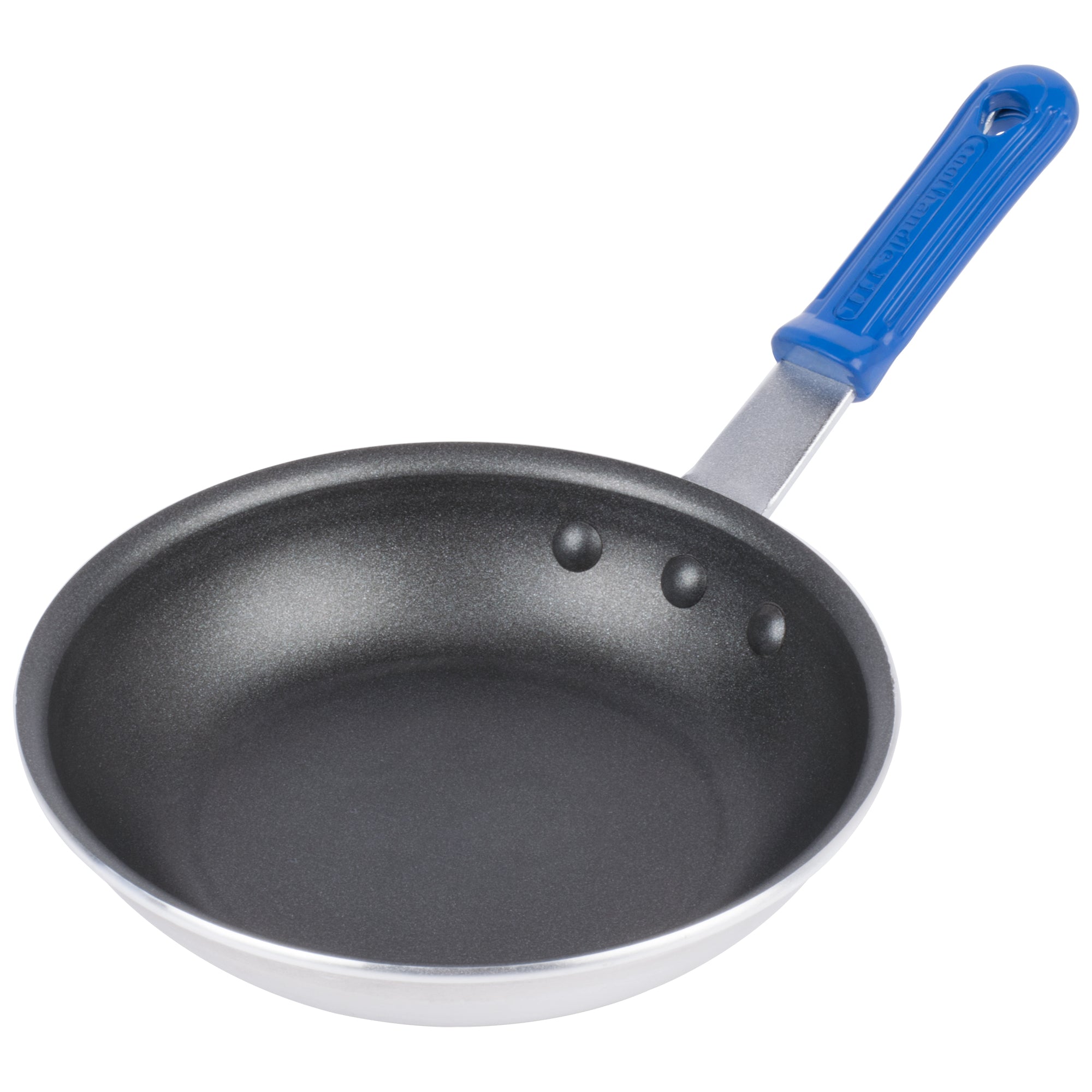 7-inch Wear-Ever® fry pan with SteelCoat x3™ nonstick coating and purple silicone handle