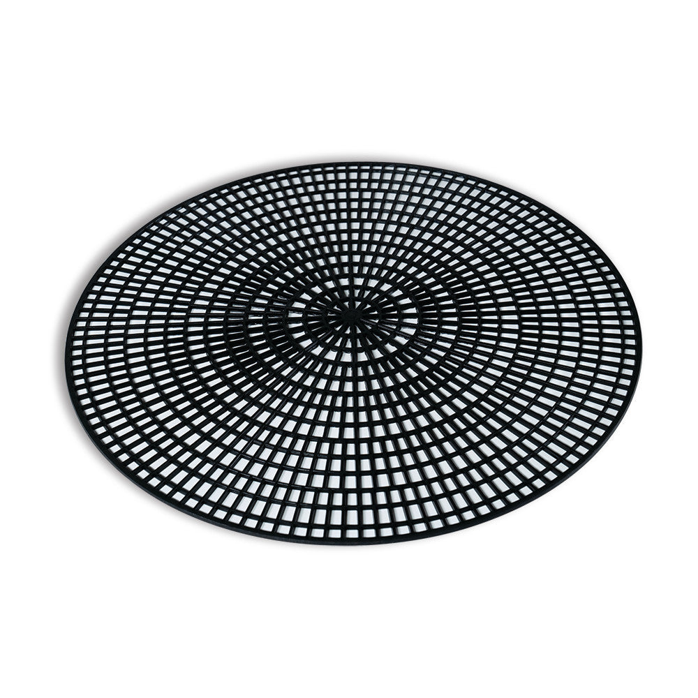 14 ½-Inch Round Antiskid Mat In Black