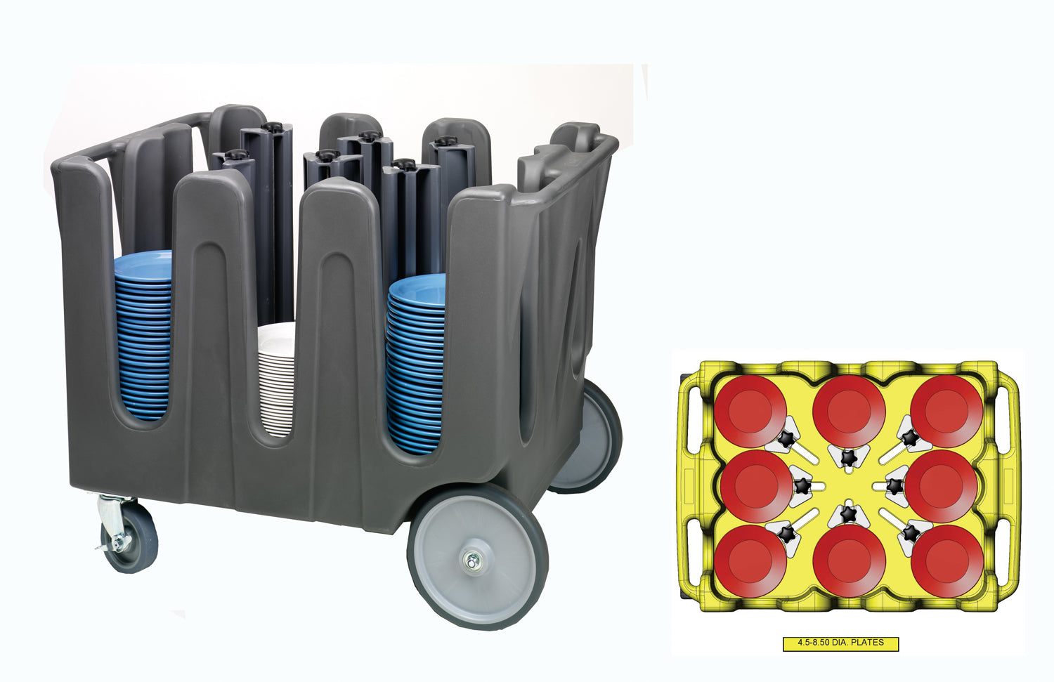 Traex® Adjustable Dish Caddy