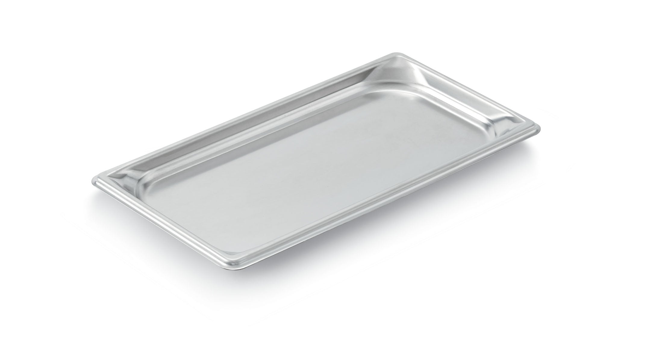 Third-size ¾-inch-deep Super Pan V® stainless steel steam table pan