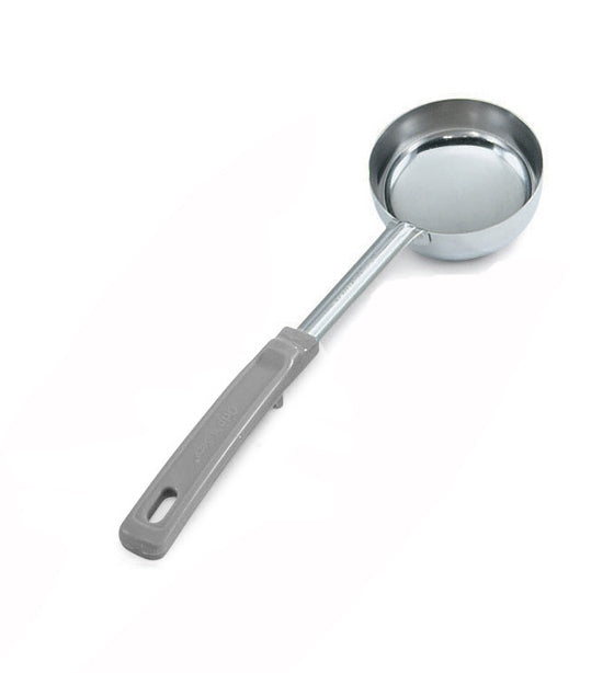 4-ounce solid round Spoodle® utensil with gray Grip ‘N Serv® handle