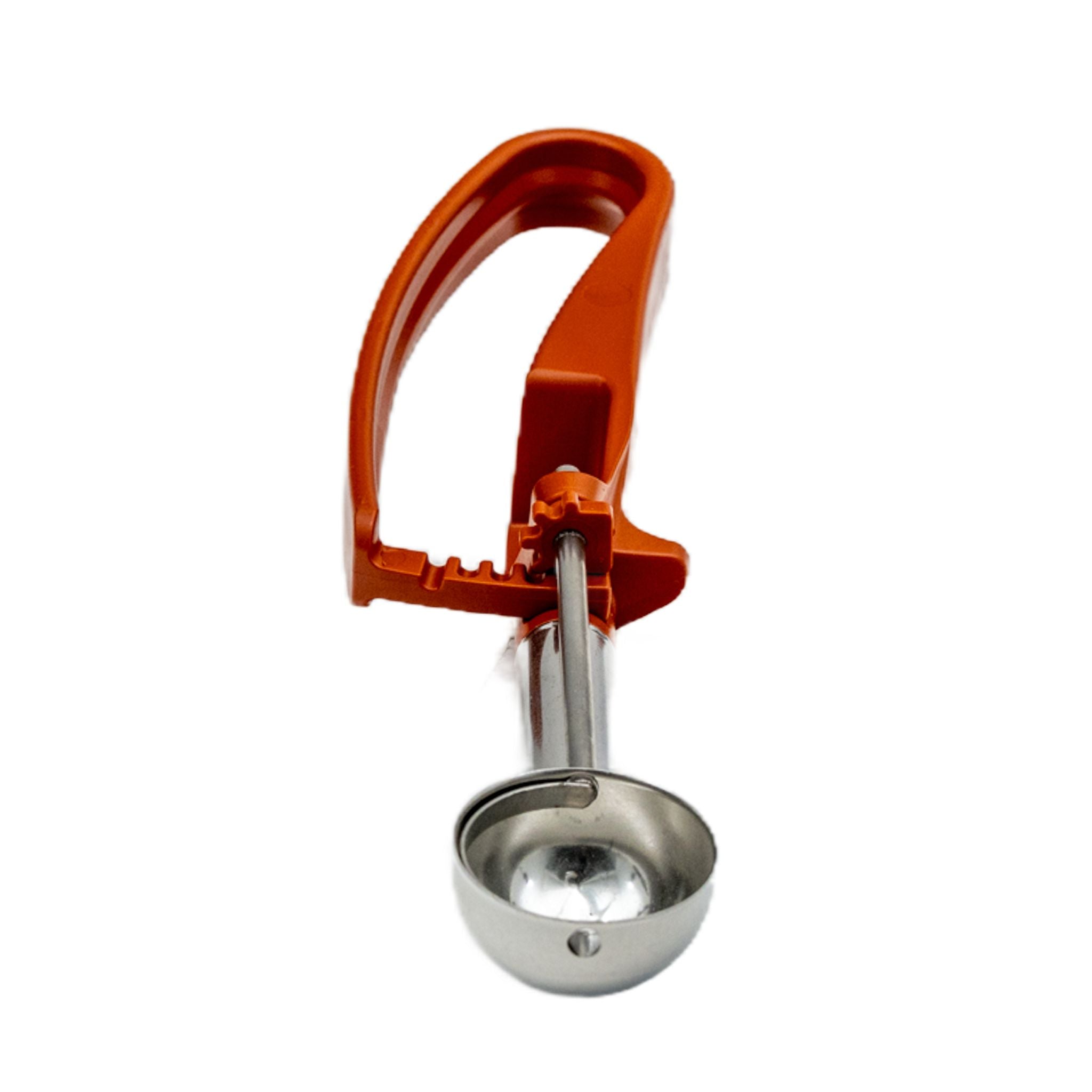 0.65 oz. Extended-Length Disher with Terracotta Squeeze Handle