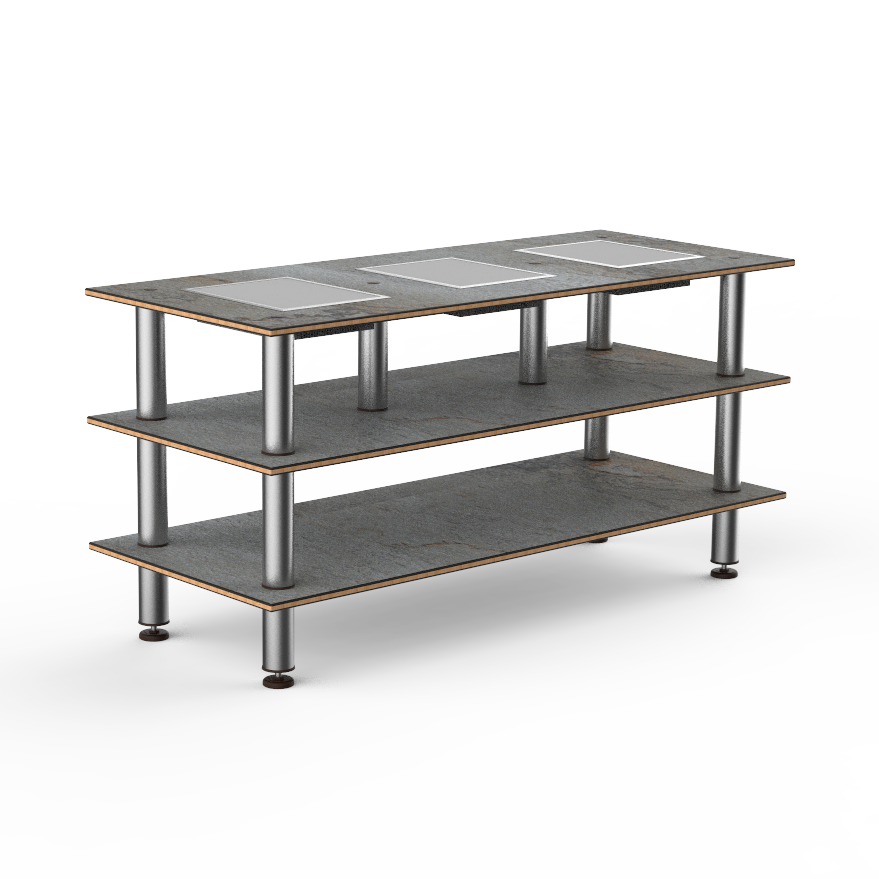 Triple Warming Station L 71.0" W 29.5" Modular