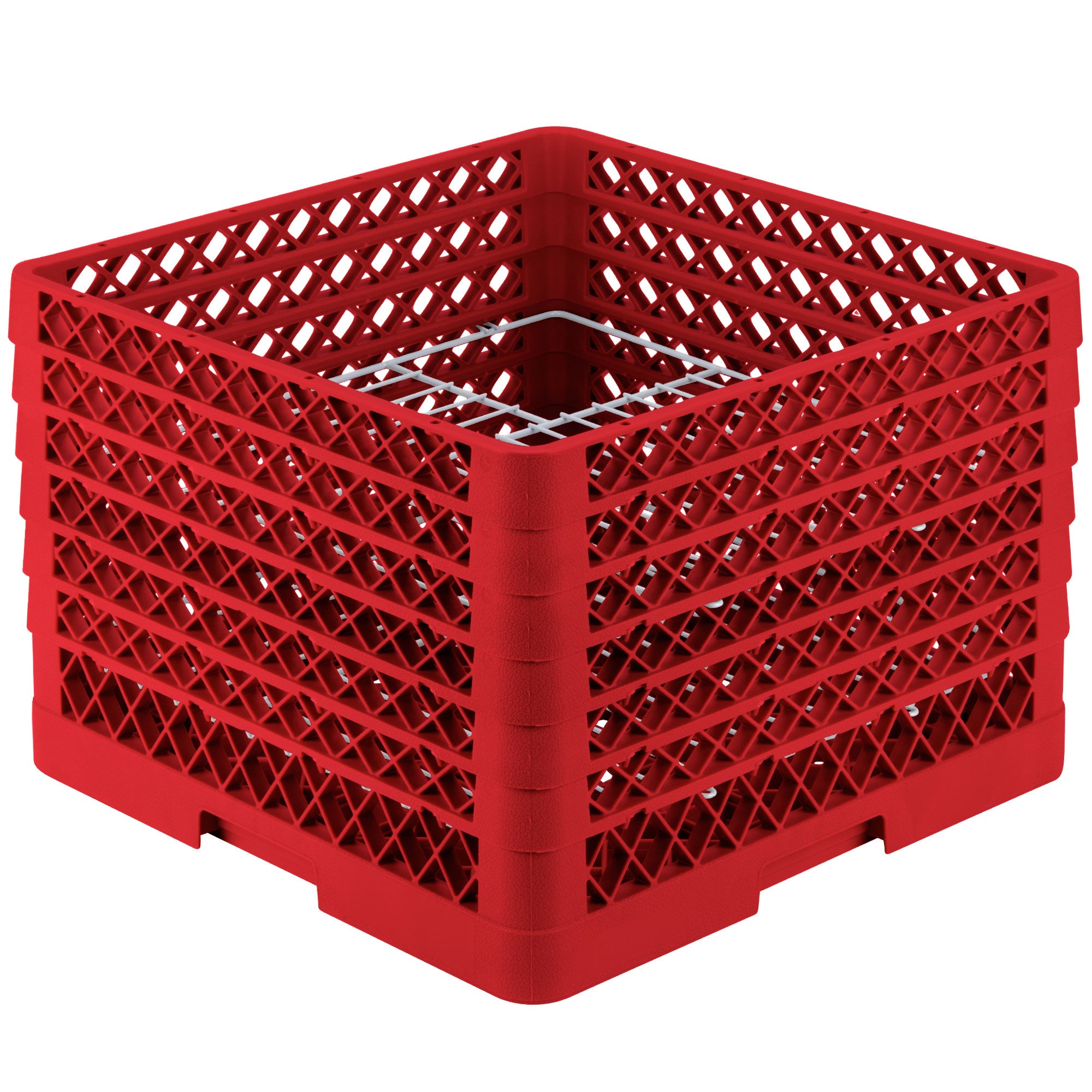 Traex® Plate Crate® Warewashing System with six extenders