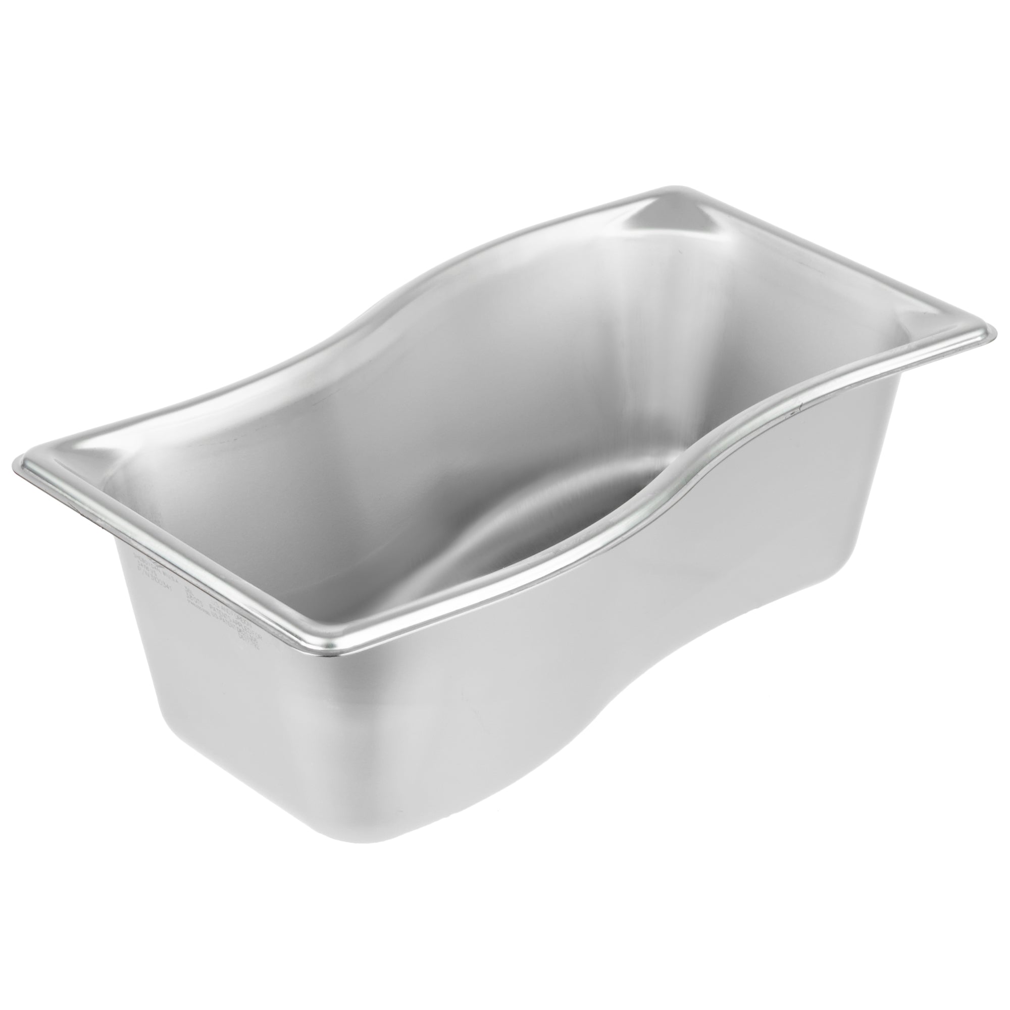 Third-size 4-inch-deep Super Pan® stainless steel super shape inner wild pan
