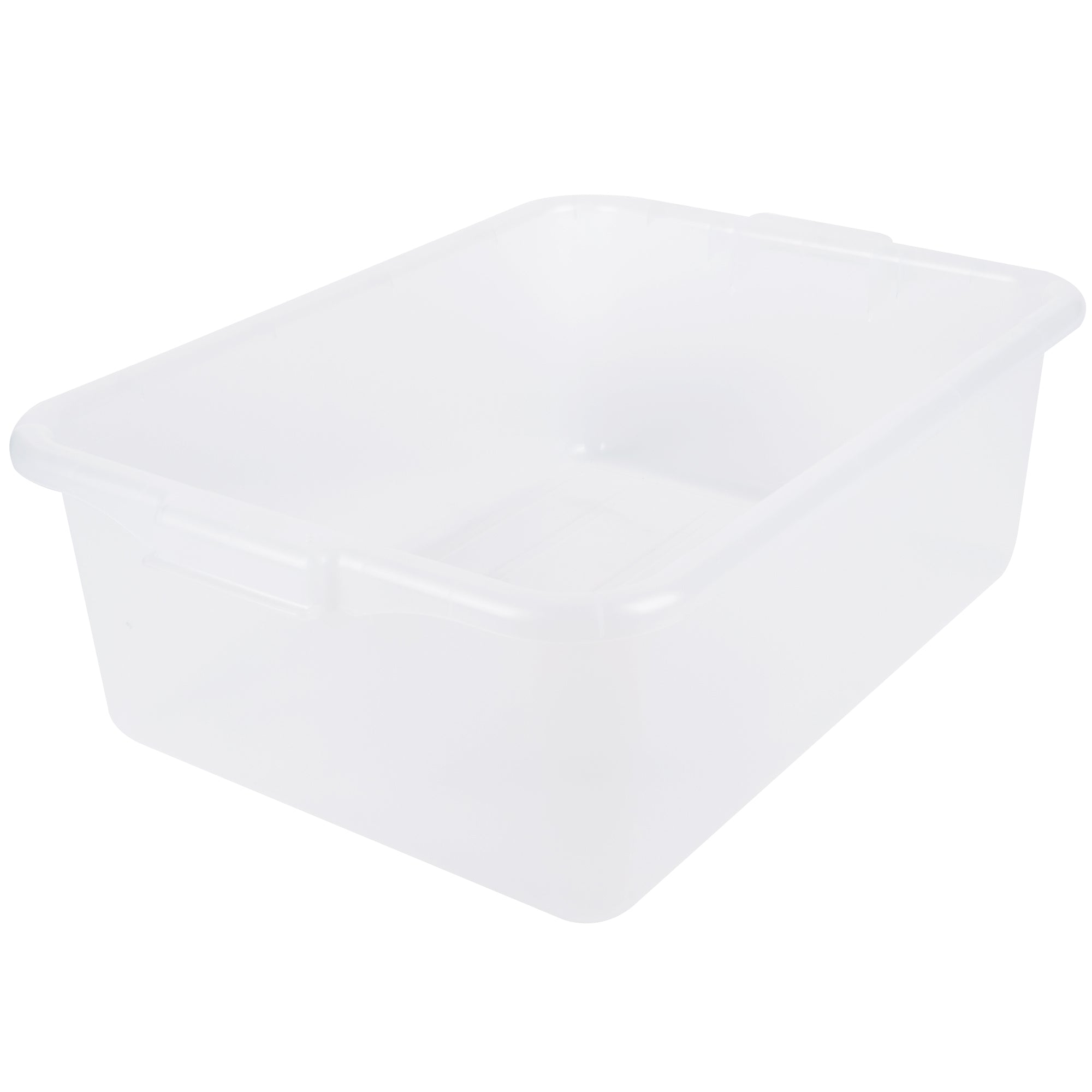 7-inch-deep Traex® Color Mate™ food storage box in clear