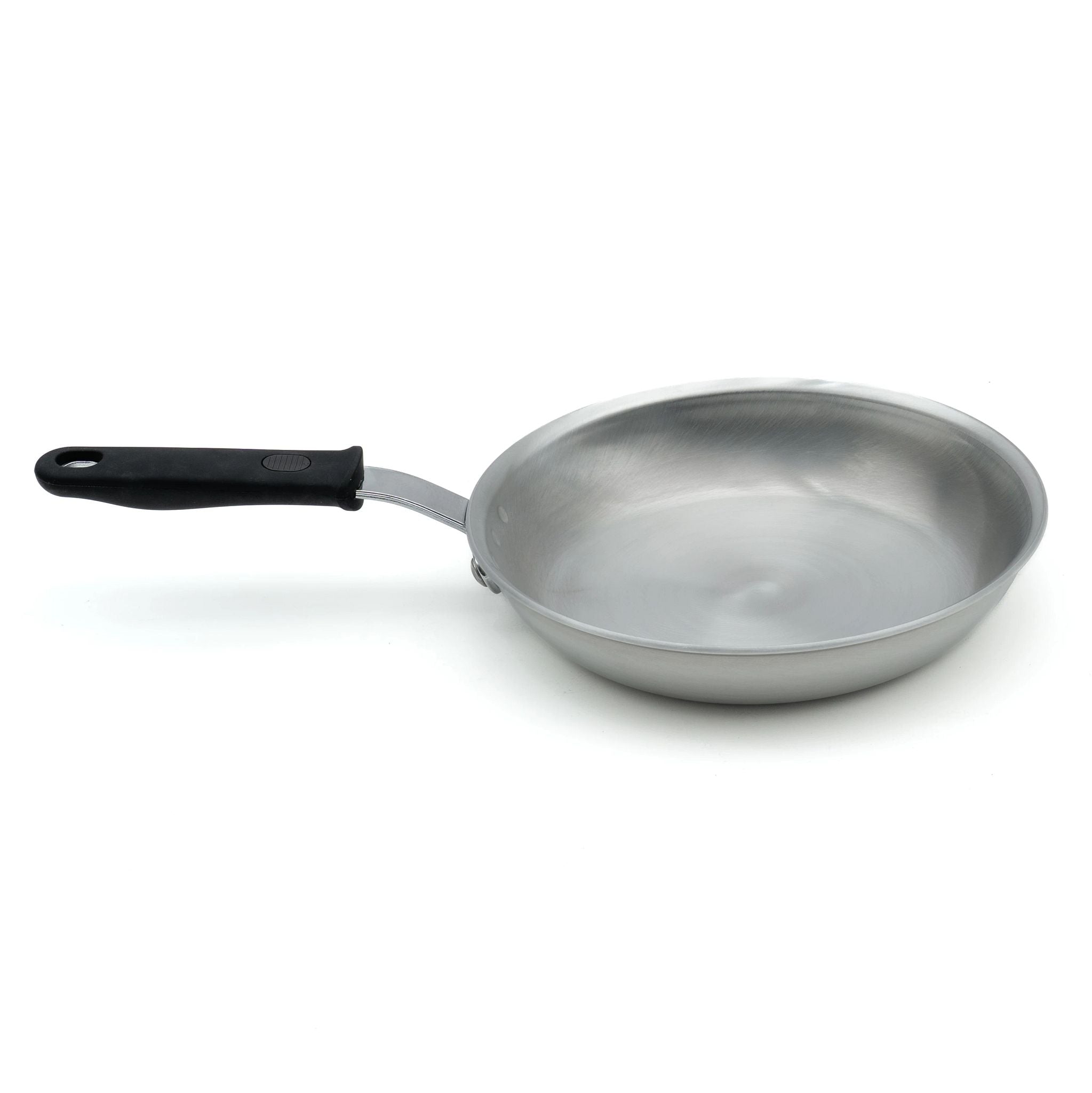 10-Inch Wear-Ever® Rivetless Fry Pan with Natural Finish and Silicone Handle
