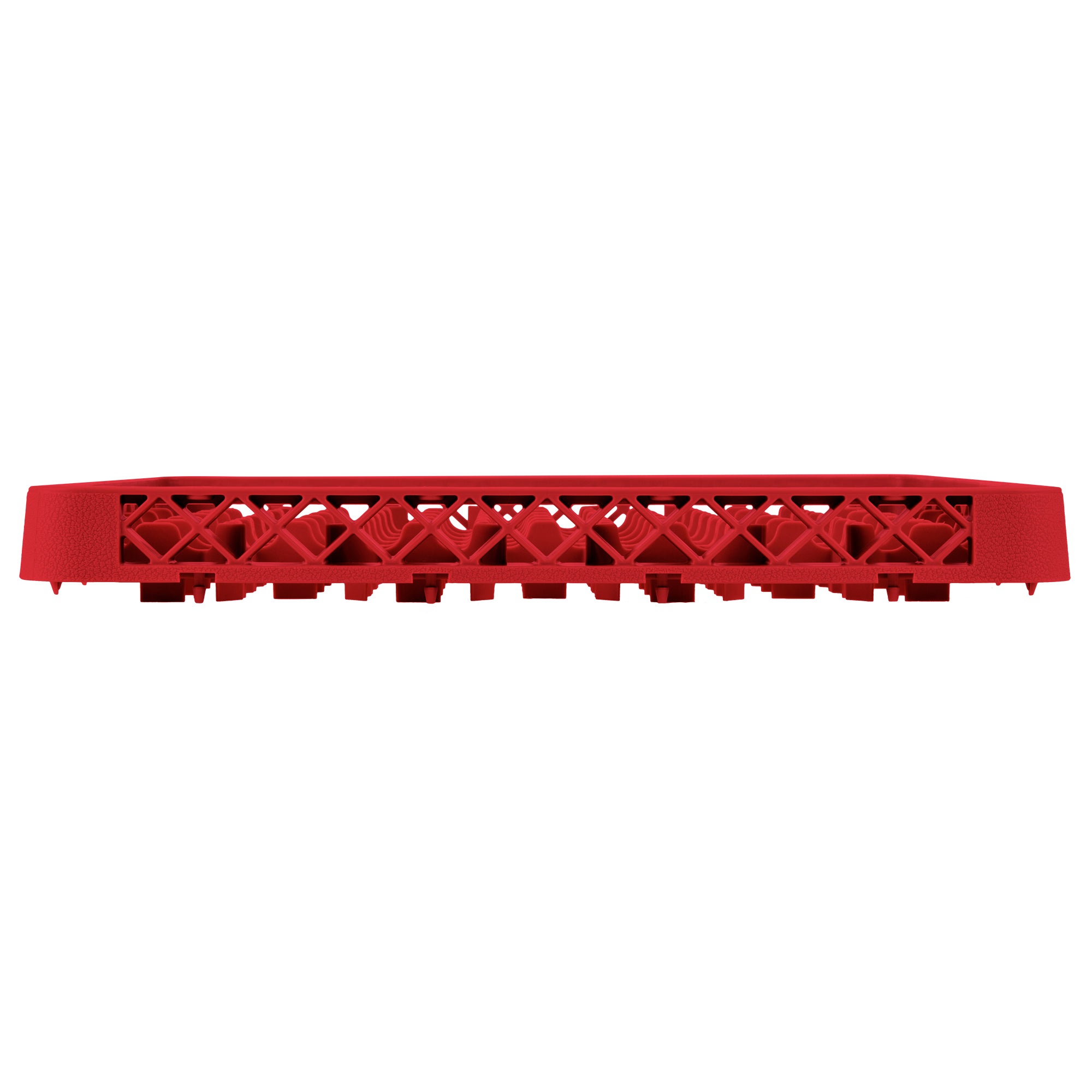 Traex® Full-Size Red 42 Compartment Glass Rack Extender