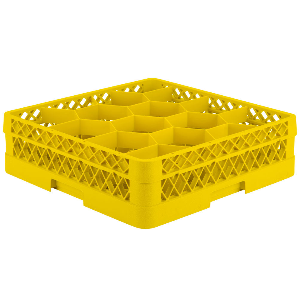 Traex® Full-Size Rack Max® Compartment Racks with one extender in Yellow