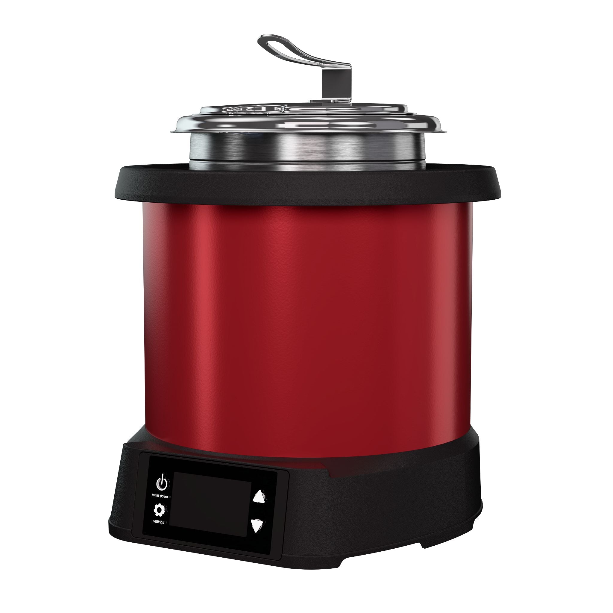 4-Quart 120-Volt Countertop Induction Rethermalizer In Red