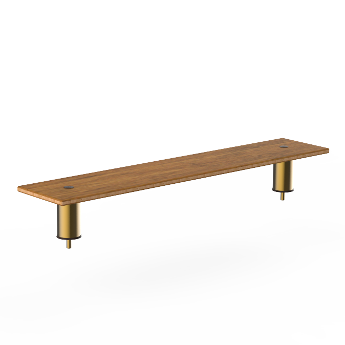Classic Medium Low Shelf L 47.0" W 9.5" Modular