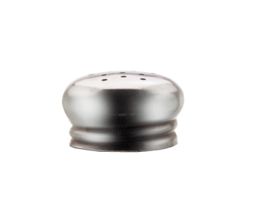 Stainless steel mushroom salt/pepper shaker top