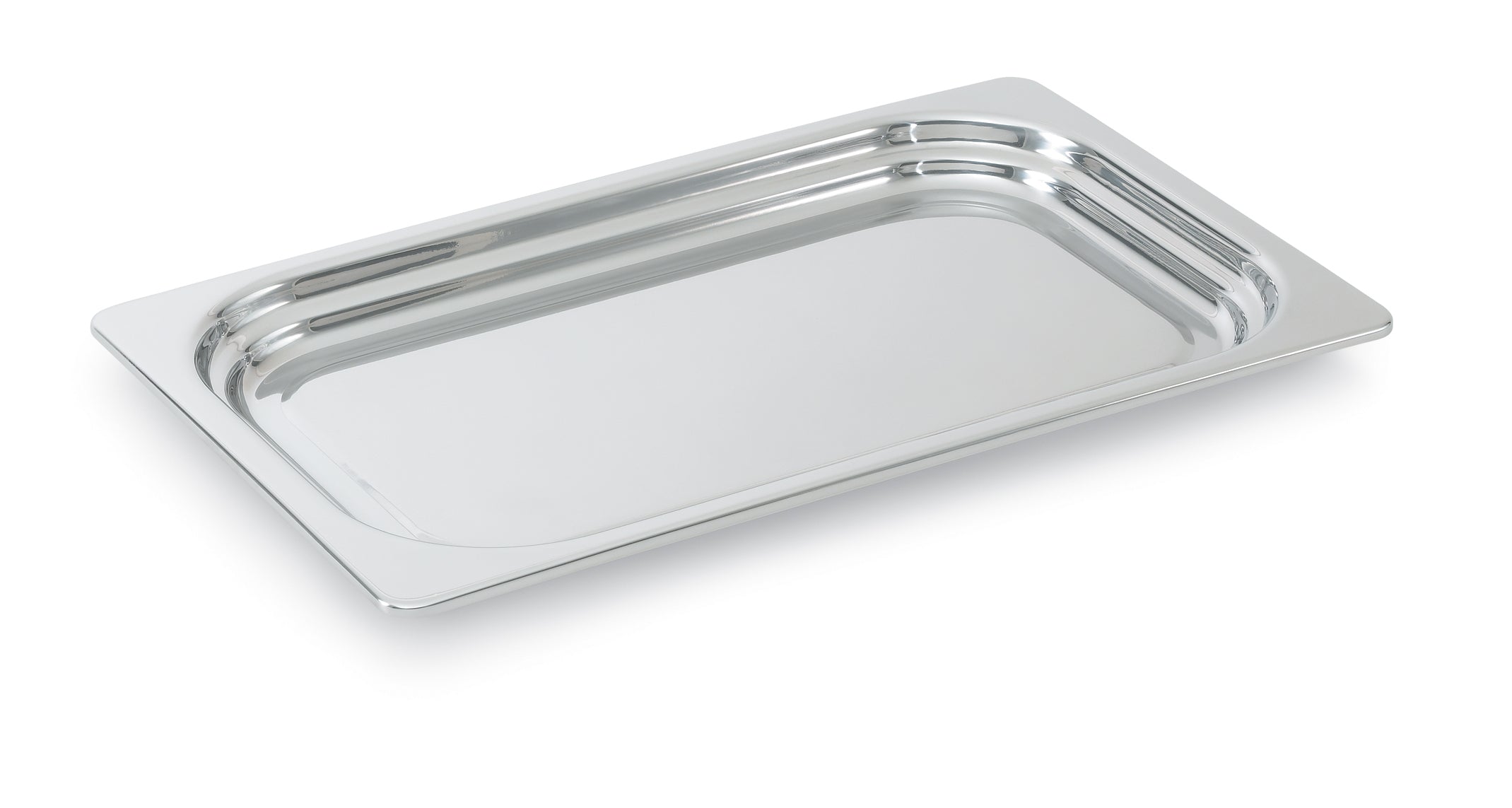 Full-size 2 ½-inch-deep Miramar® stainless steel plain pan