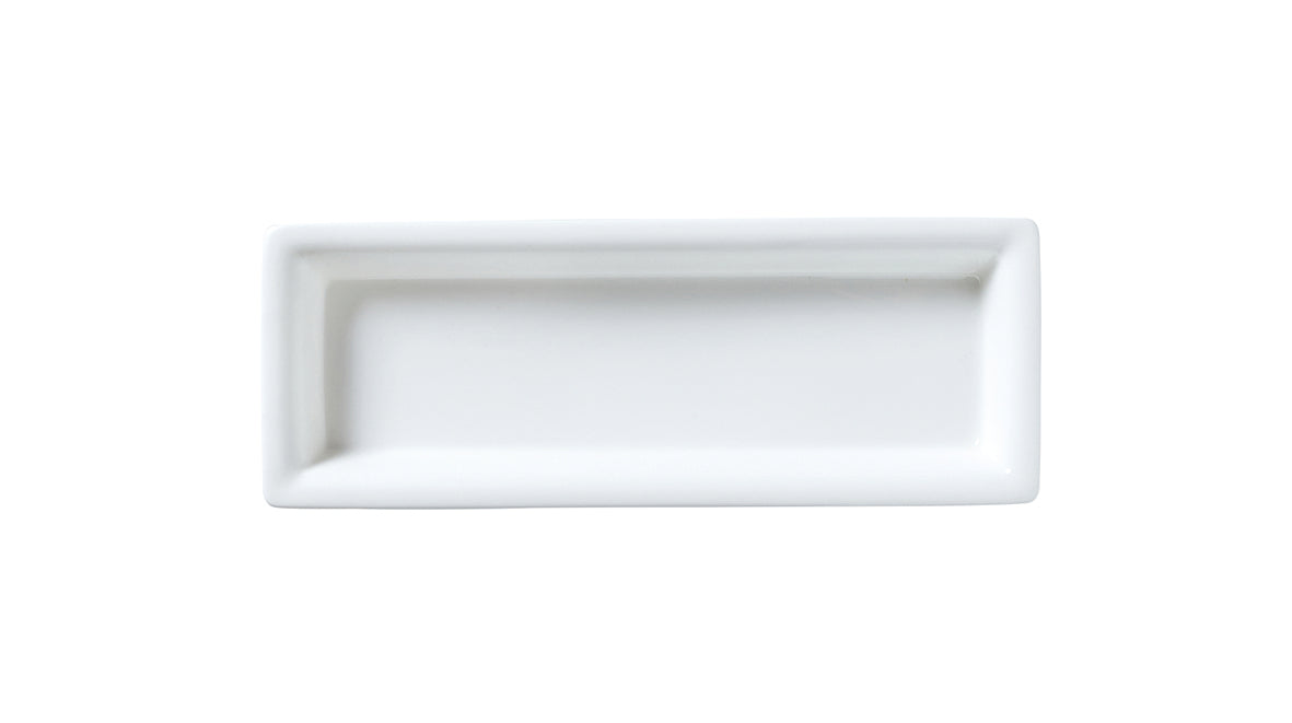 Rectangle Tray L 9.0" W 5.0" Classic Whites