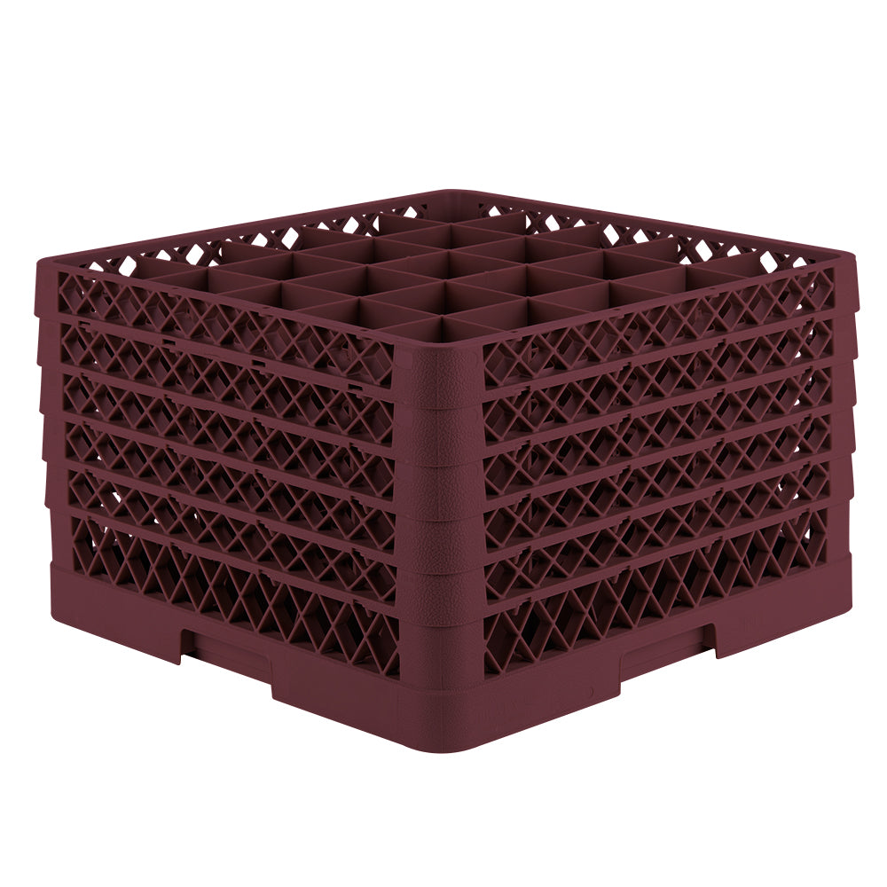 Traex® full-size square 25 compartment rack
