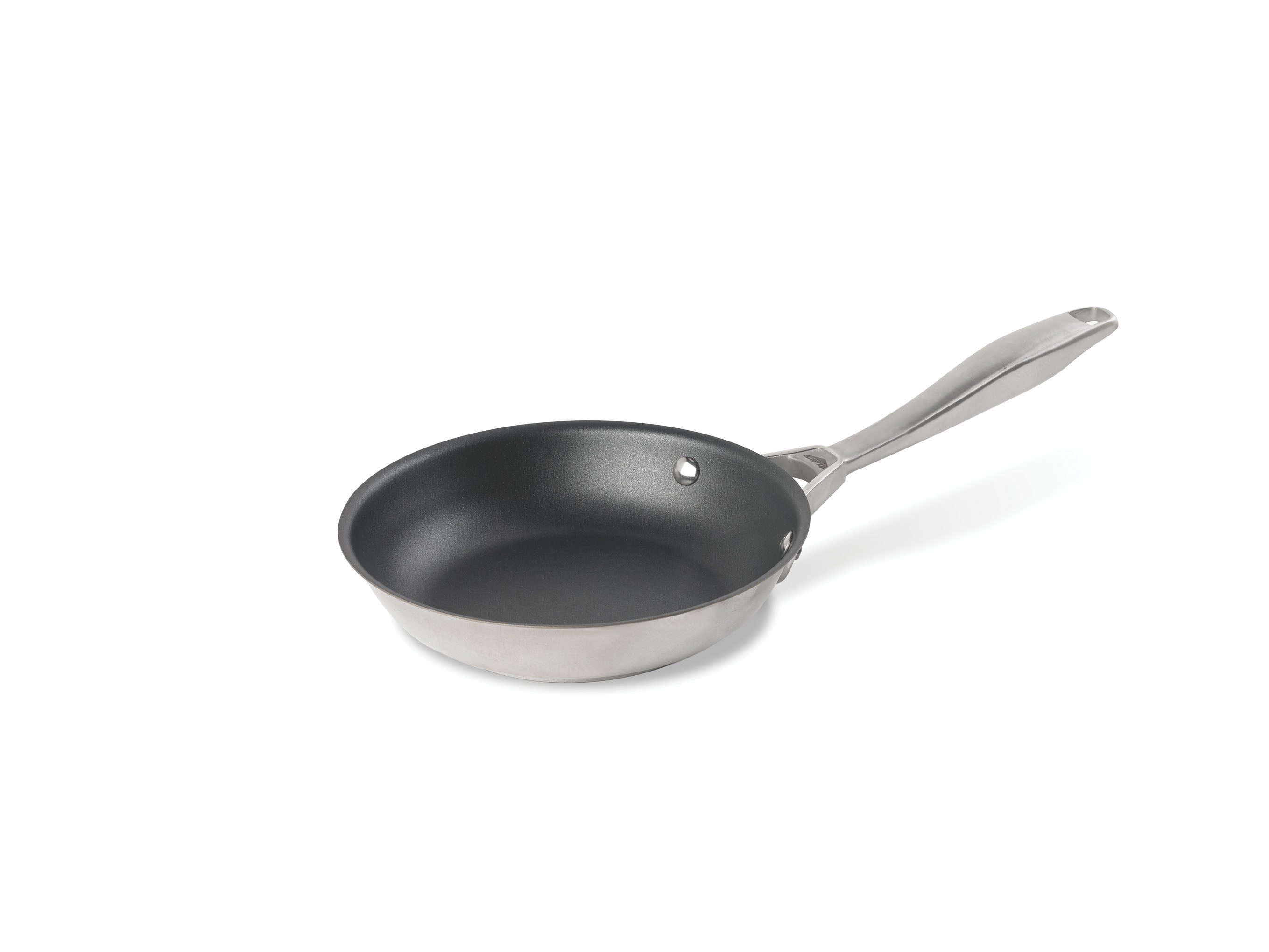 7 13/16-inch Intrigue® stainless steel fry pan with Ceramiguard® II  nonstick coating
