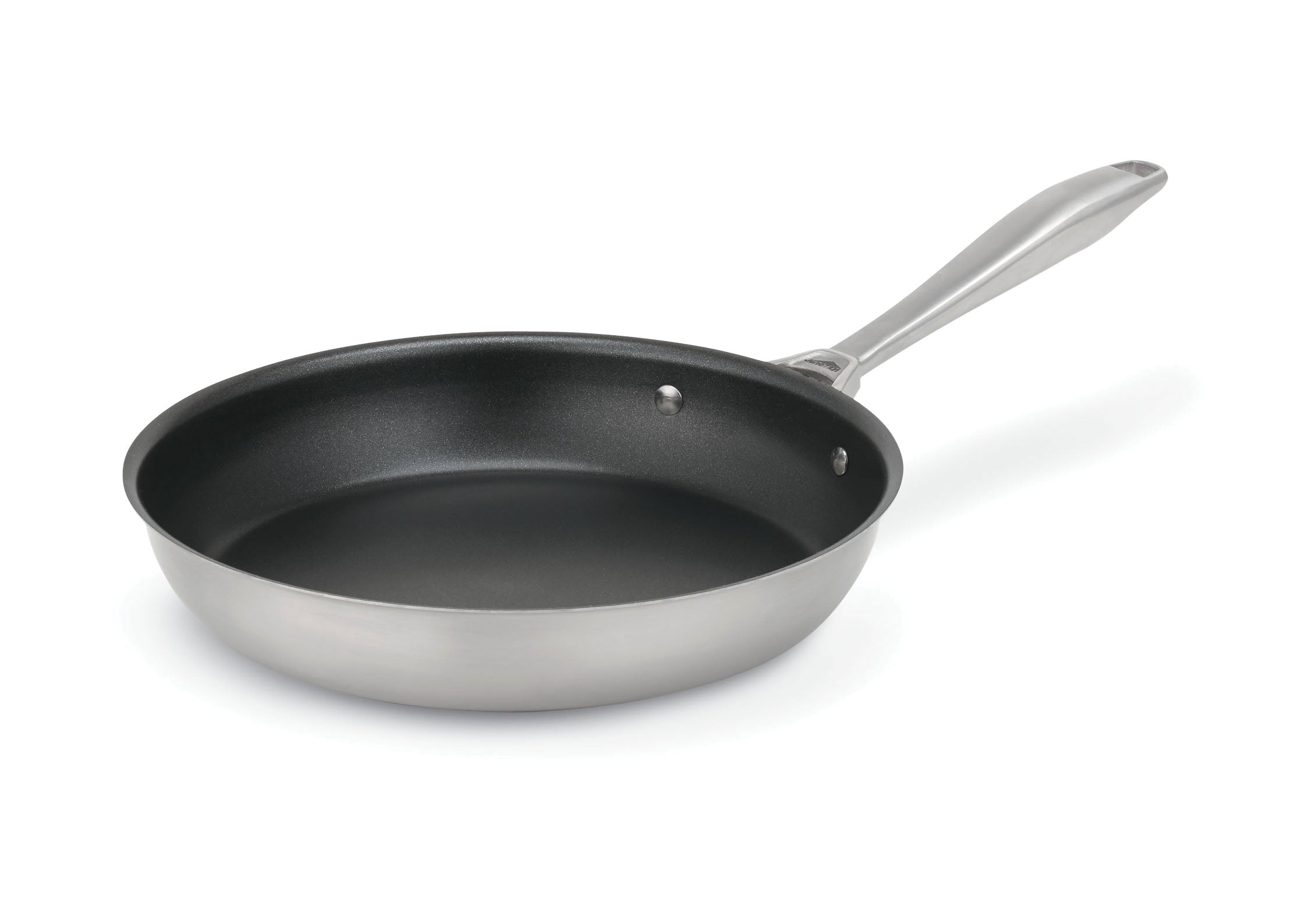 10 15/16-inch Intrigue® stainless steel fry pan with Ceramiguard® II  nonstick coating