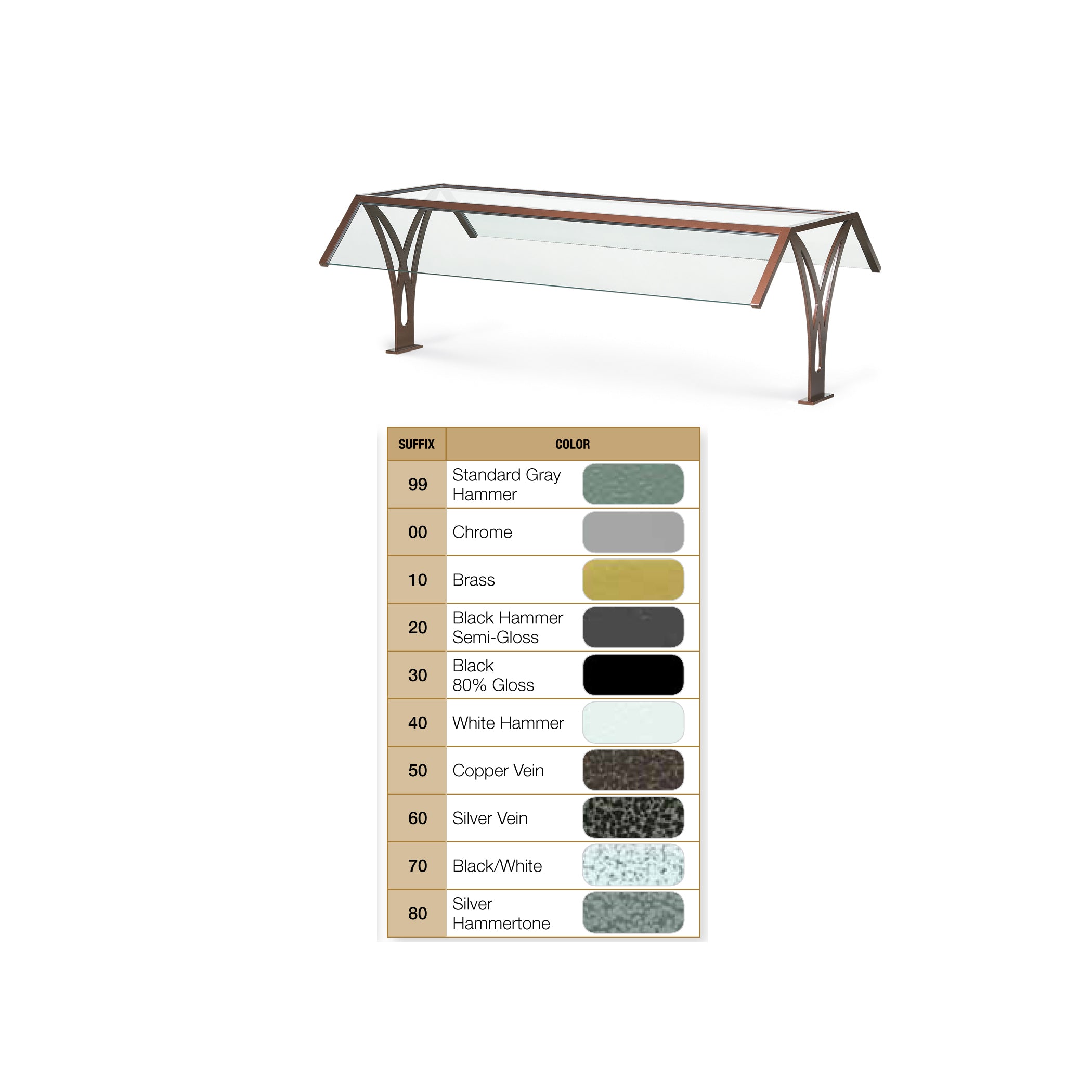 Standard Progressive Style Breath Guards - Double-Sided Buffet