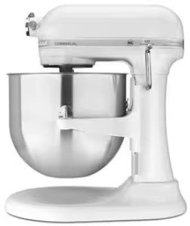 KitchenAid® 8-Quart Commercial Stand Mixer with Bowl Lift - White