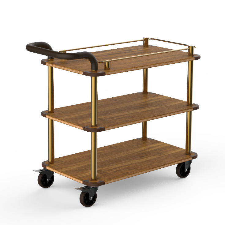 Top Border Cart L 41.5" W 21.0" Rollin