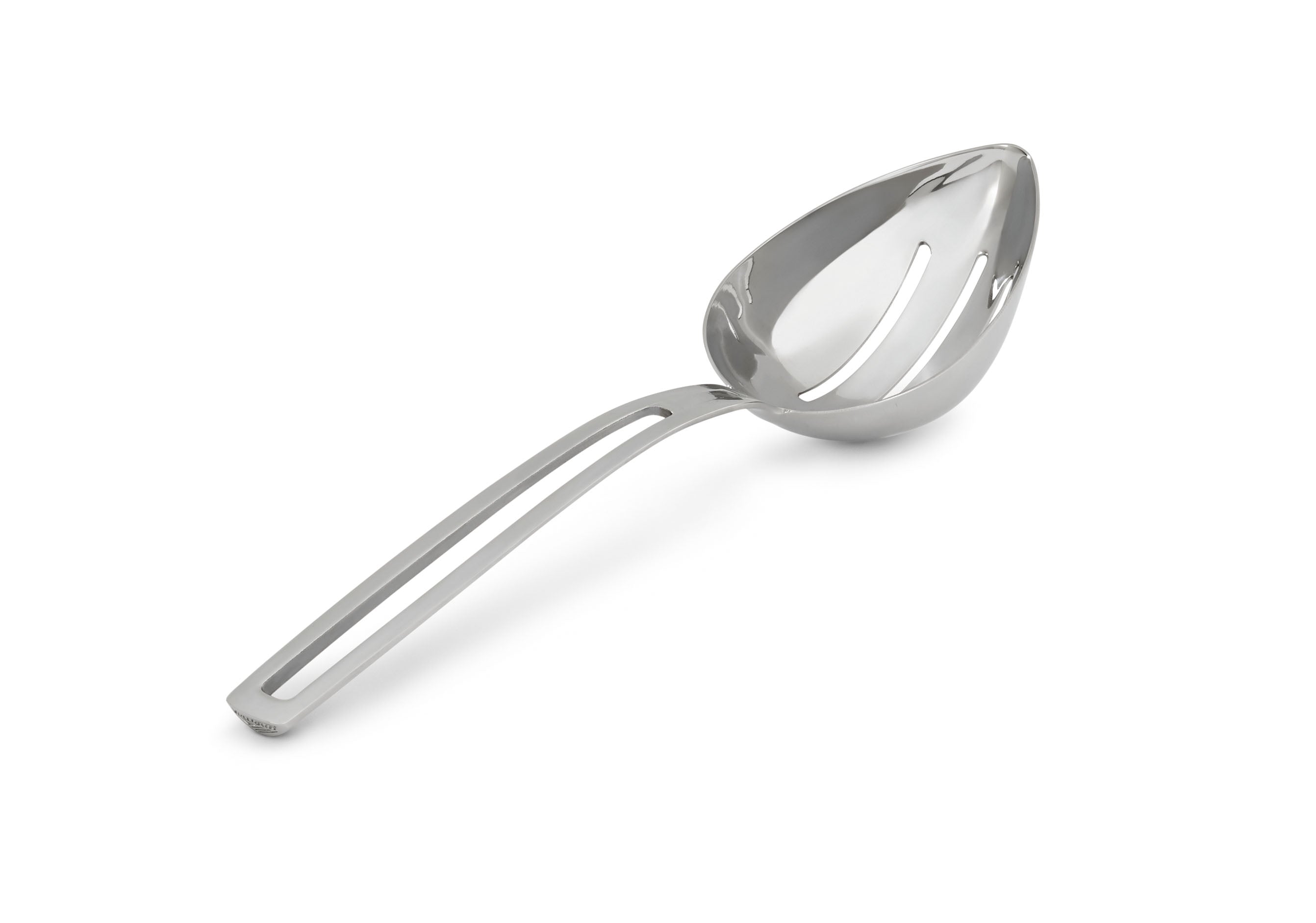 Miramar™ Contemporary Serving Utensils - 3/4 cup oval serving spoon, slotted bowl