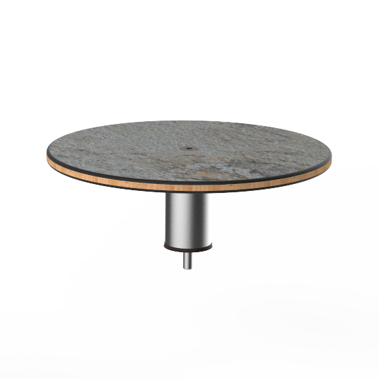 Round Low Display Shelf 18.0" Dia. Modular