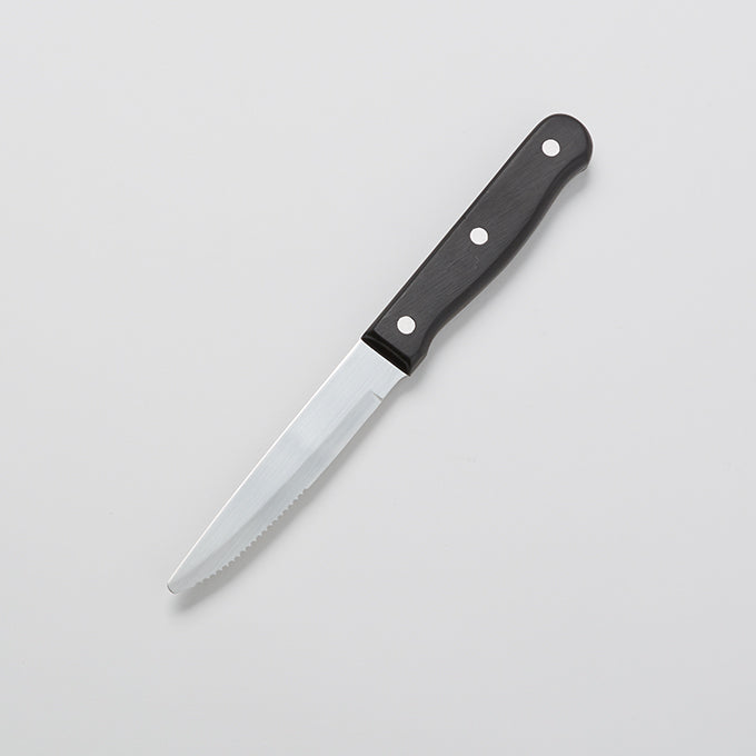 10"L Stainless Steel Steak Knife, Full Tang, Rounded Tip
