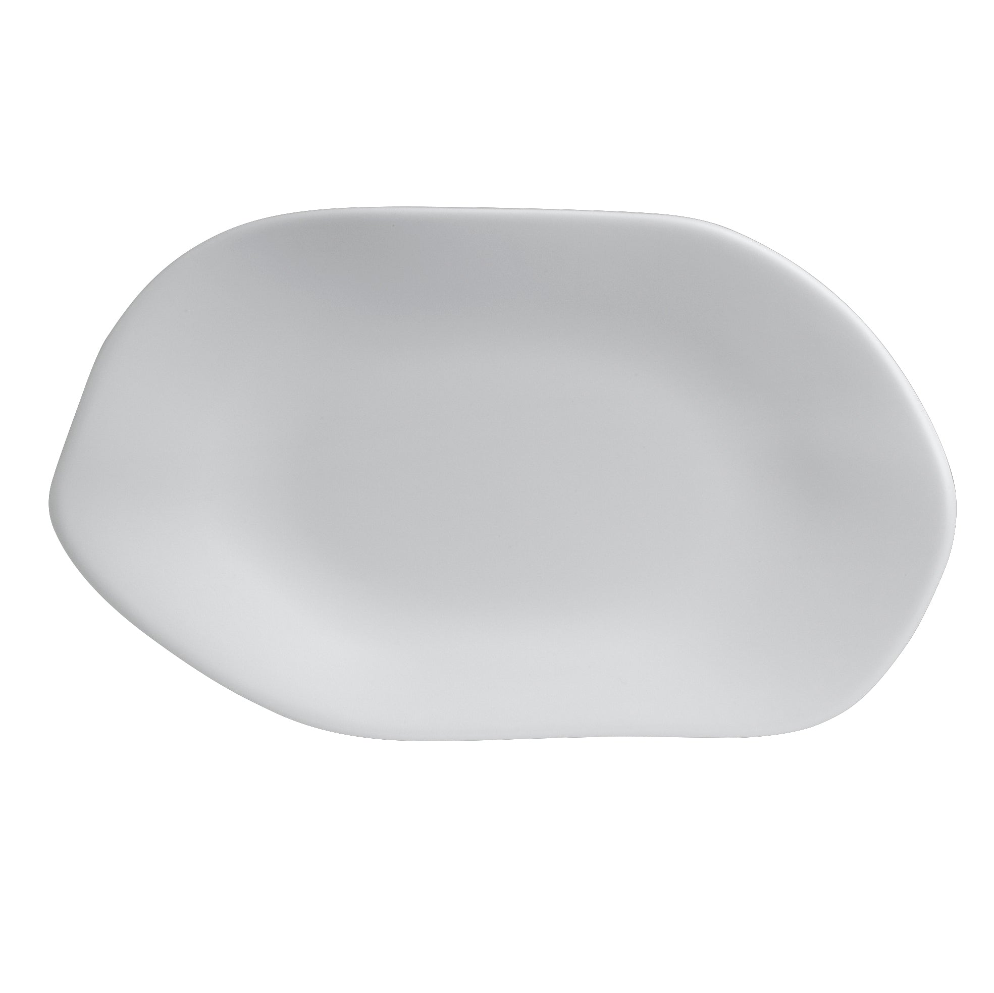 Oval Platter L 7.0" W 4.25" Marisol White