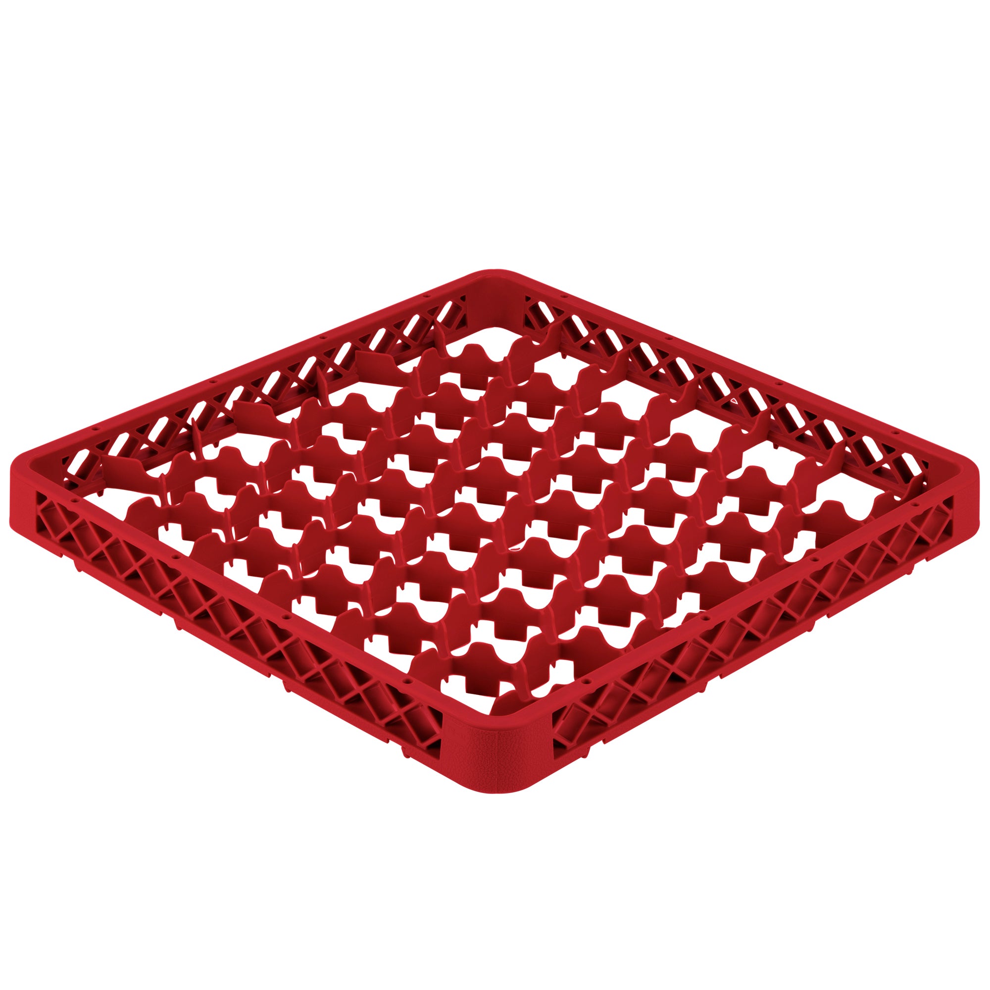 Traex® Full-Size Red 42 Compartment Glass Rack Extender