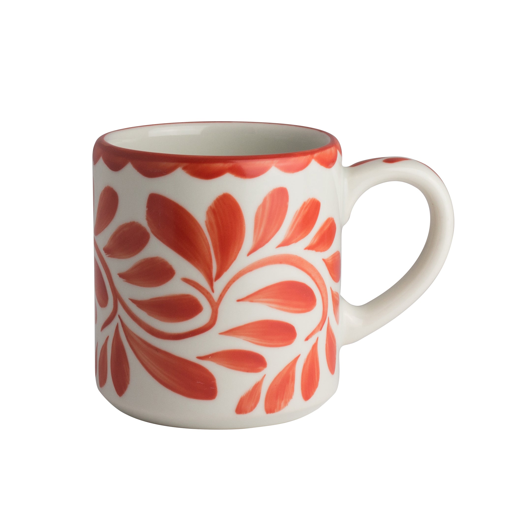 Mug L 4.75" (10.0 Oz) Puebla Coral
