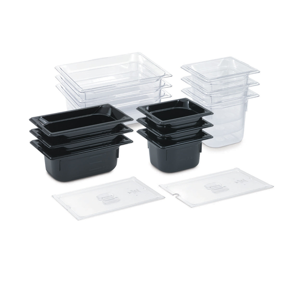 Super Pan® Plastic Pans - Low Temperature - Black