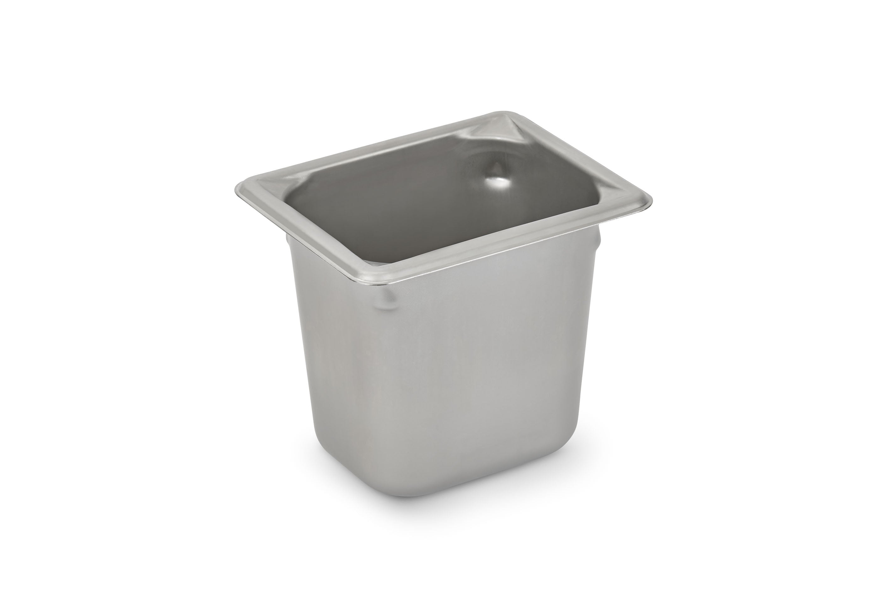 Eighth-size 6-inch-deep Super Pan V® stainless steel steam table pan