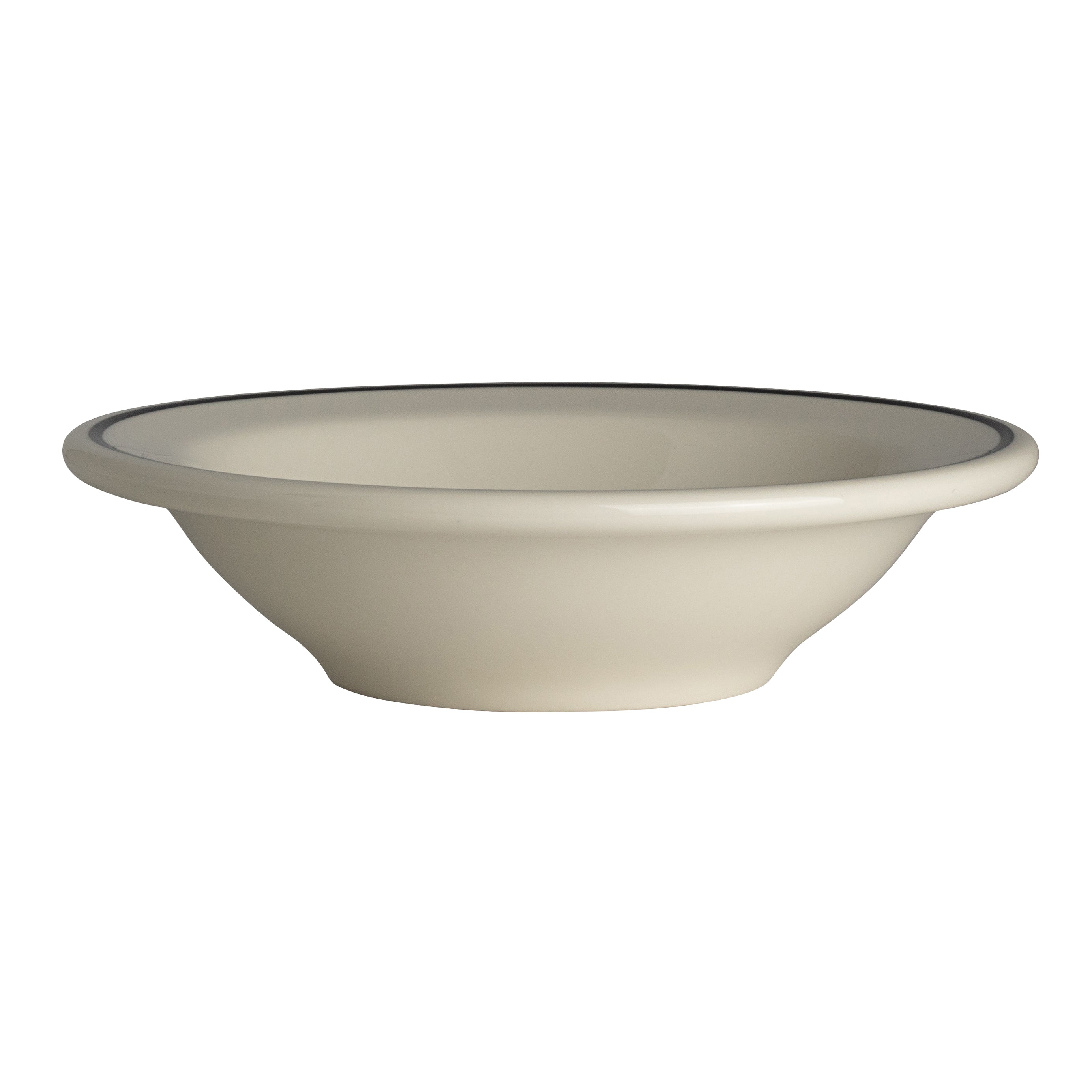 Bowl 6.38" Dia. (9.0 Oz) Black Line