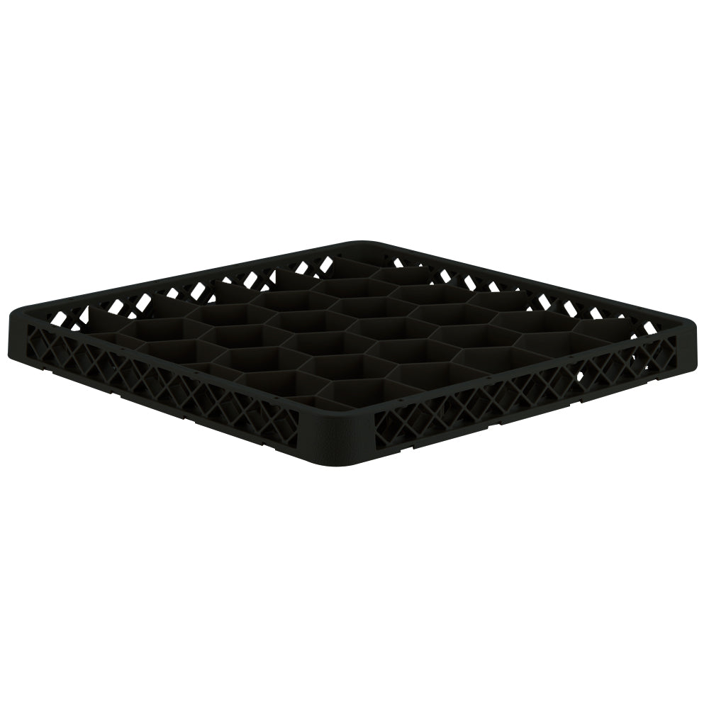 Traex® Full-Size Black 30 Compartment Glass Rack Extender