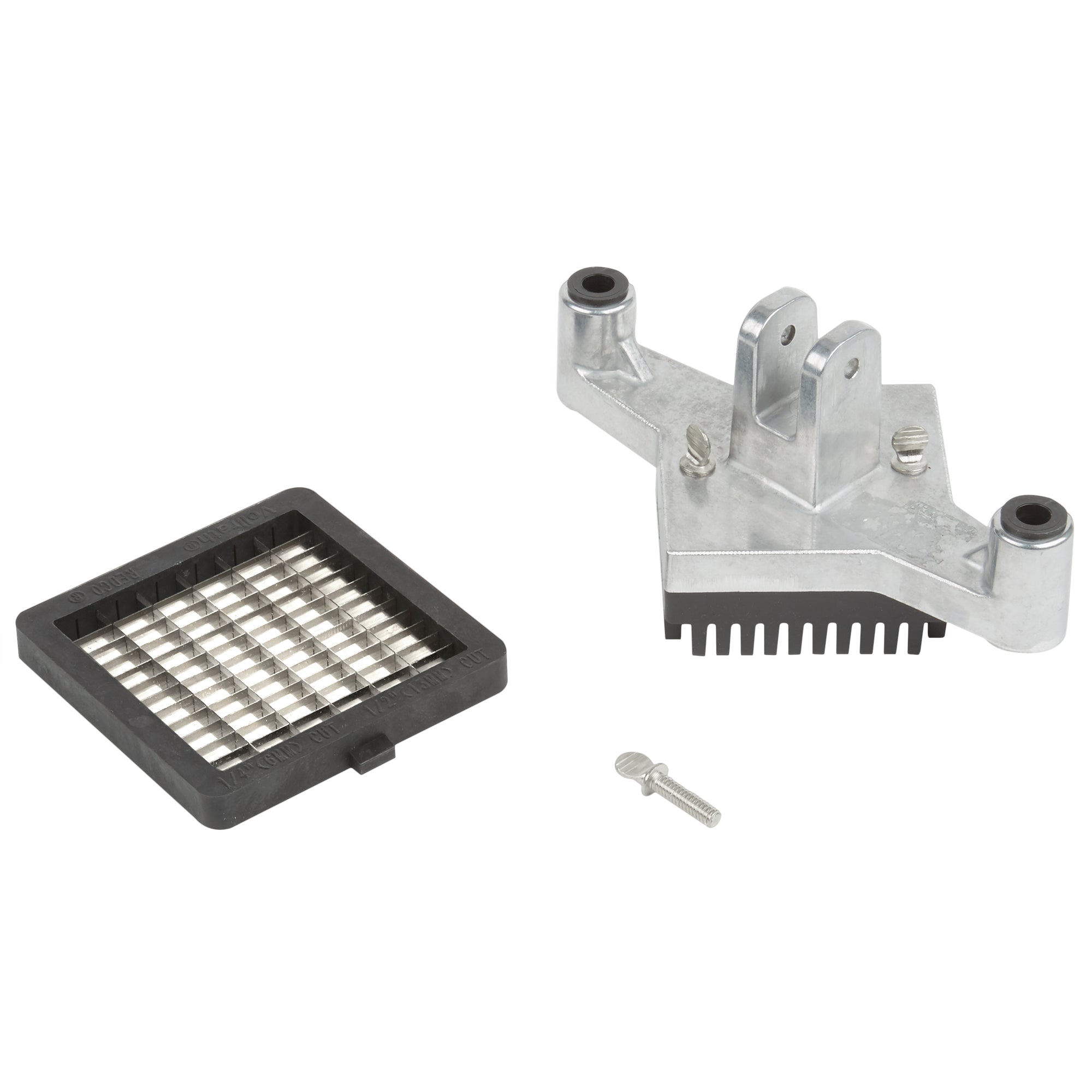 Insta Cut® 3.5 Wall Mount Pusher Block and Blade, 1/4" x 1/2" (6.4 mm x 12.7 mm) Dice