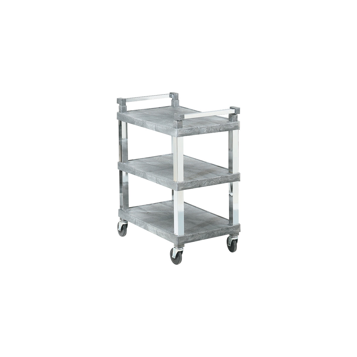 Open Utility Carts with Chrome Uprights