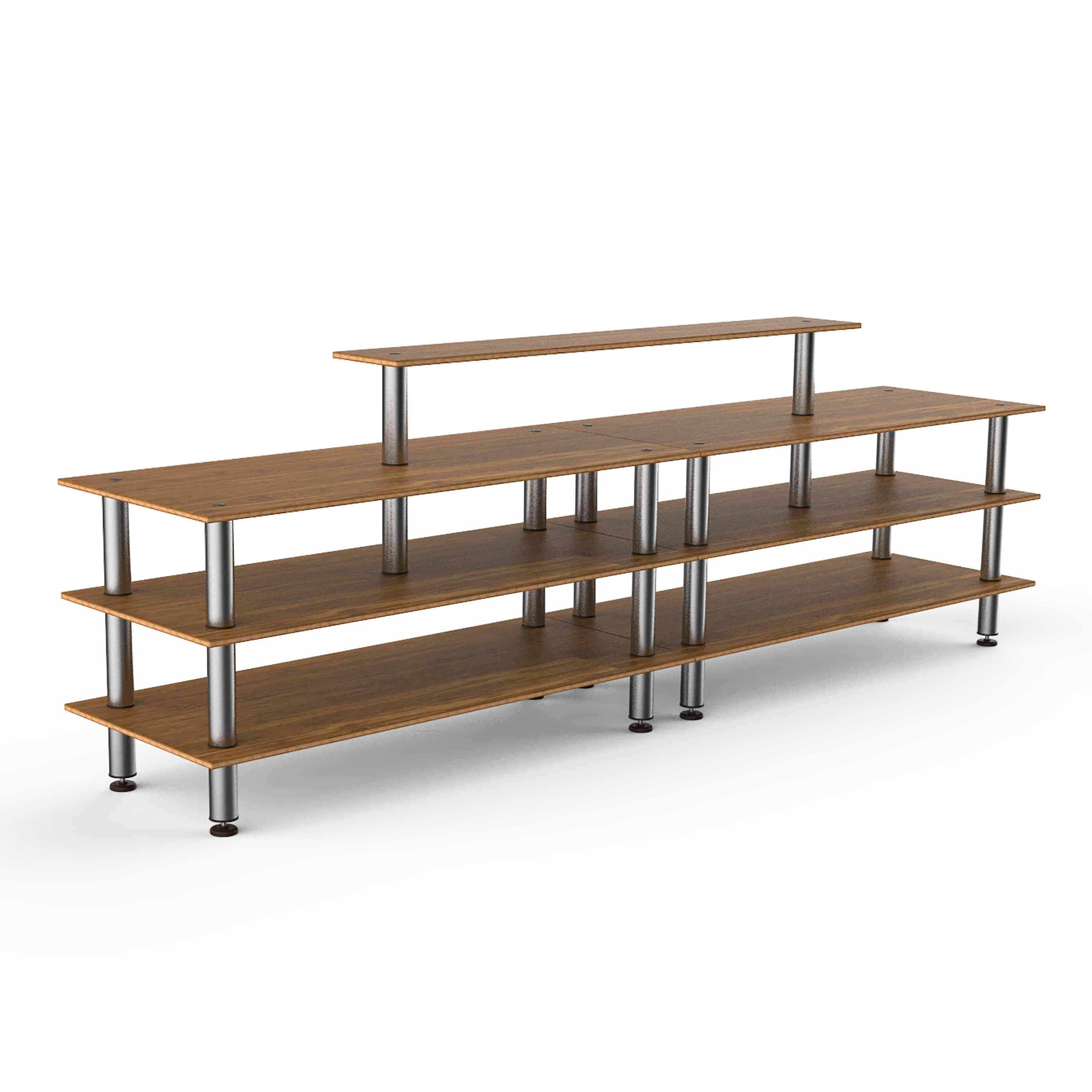 Double Display Buffet Station L 142.0" W 29.5" Modular