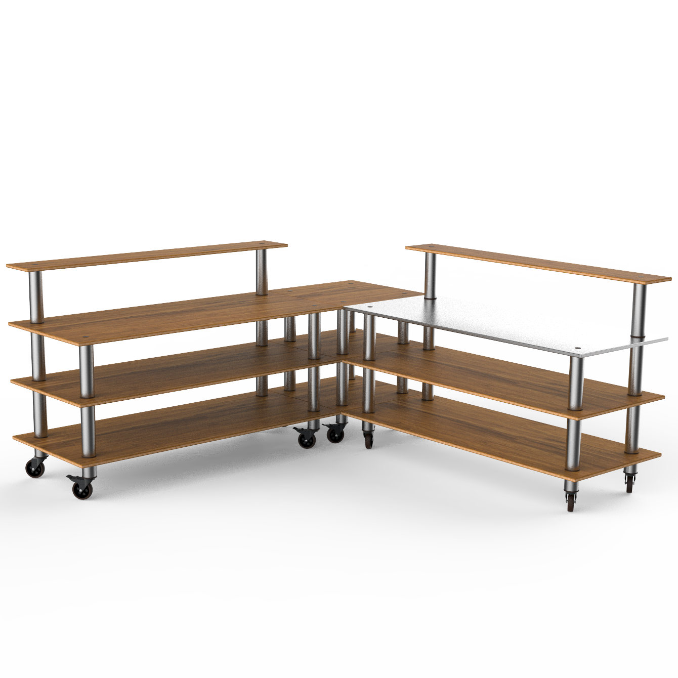 Pro Corner Station L 100.5" W 100.5" Modular
