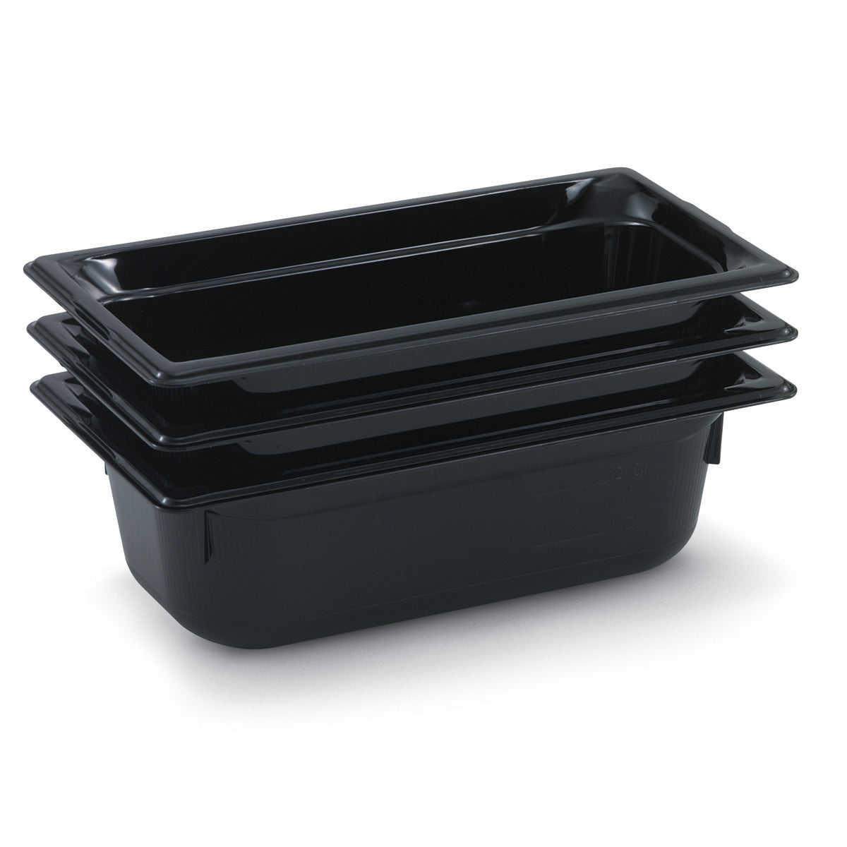 Super Pan® Plastic Pans - Low Temperature - Black
