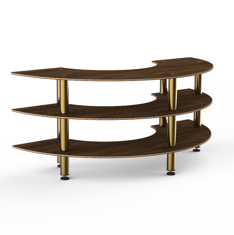 Creative Curved Station L 81.5" W 41.0" Modular
