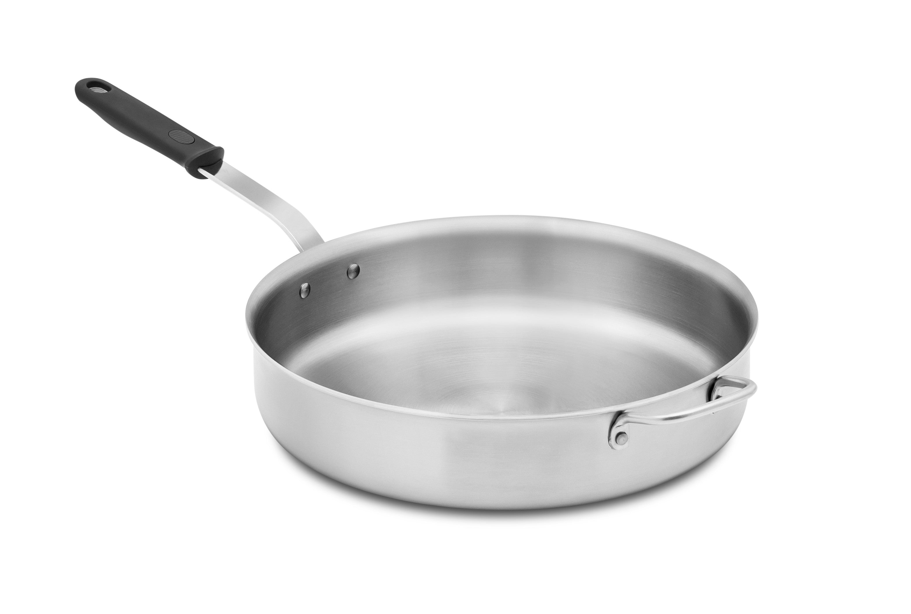 10-Inch 3-Quart Tribute® 3-Ply Sauté Pan with Silicone Handle