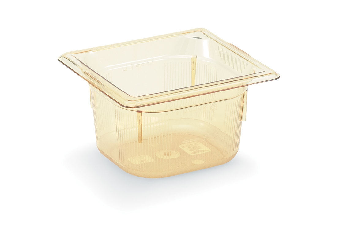 Super Pan® Plastic Pans - High Temperature - Amber