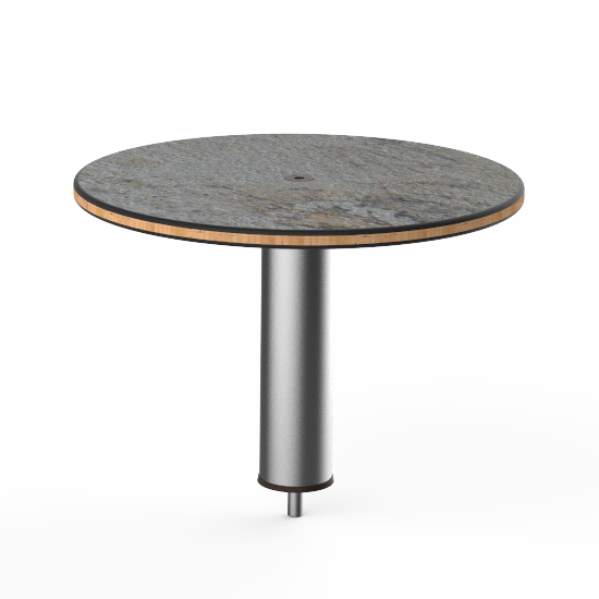 Round High Display Shelf 18.0" Dia. Modular