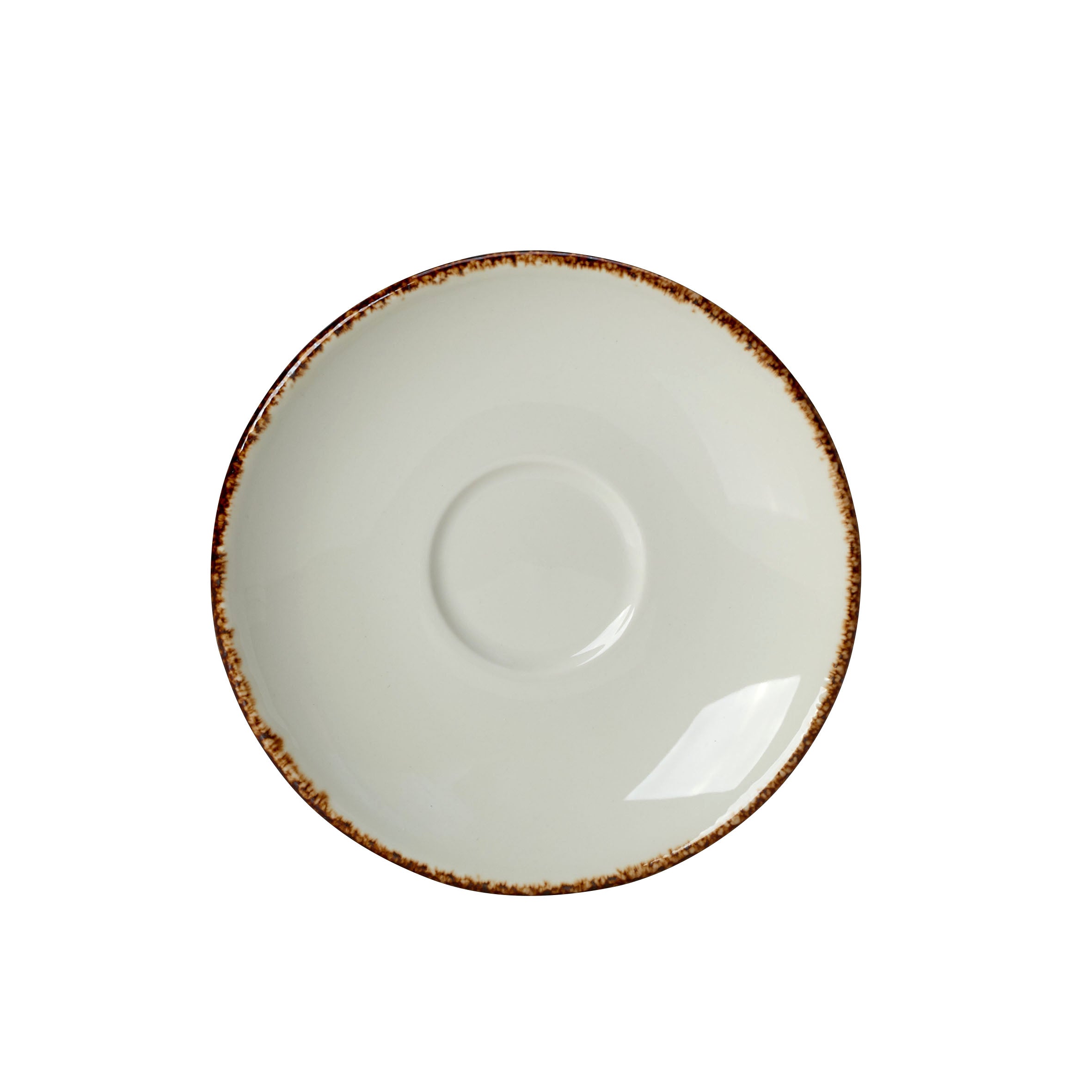 Liv Saucer 5.0" Dia. L 5.0" W 5.0" Brown Dapple